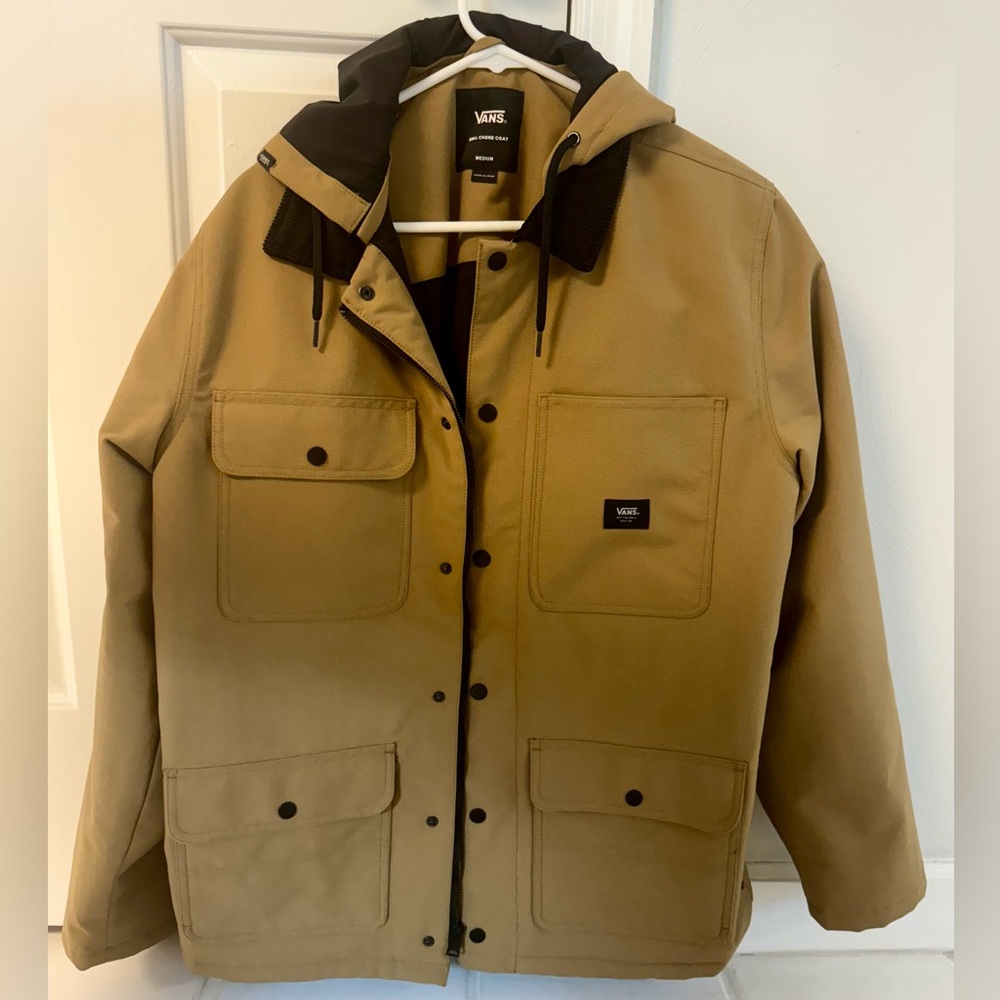 Mens VANS Drill Chore Coat MTE- Tan